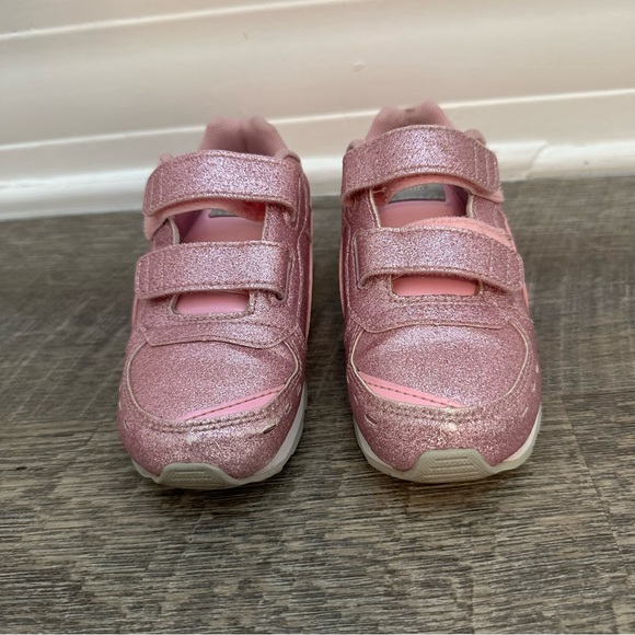 PUMA Vista Glitz Toddler Velcro Sneakers Size 9 - Picture 3 of 9